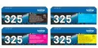 Brother TN-325 Toner Multipack Schwarz / Cyan / Magenta / Gelb (4 Stück)