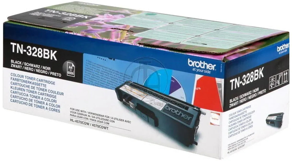 Brother TN-328BK Toner Schwarz – EAN 4977766679558