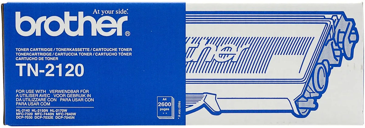 Brother TN-2120 Toner Schwarz – EAN 4977766654203
