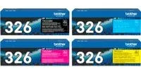 Brother TN-326 Toner Multipack Schwarz / Cyan / Magenta / Gelb (4 Stück) – EAN 4250510867310