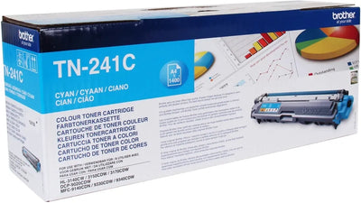 Brother TN-241C Toner Multipack Cyan (4 Stück)