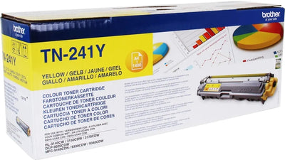 Brother TN-241Y Toner Multipack Gelb (4 Stück)