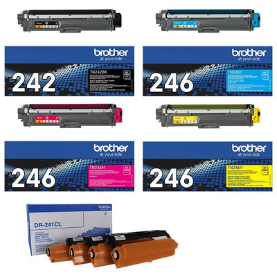Brother TN-242 Toner Multipack Schwarz / Cyan / Magenta / Gelb (4 Stück) – EAN 4251791209769