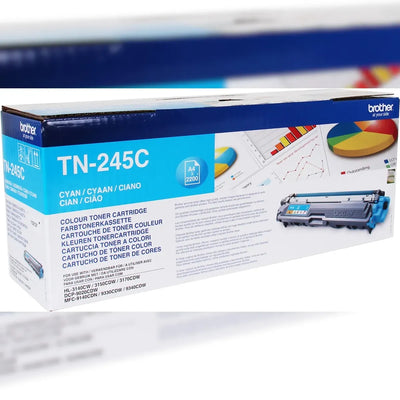 Brother TN-245C Toner Multipack Cyan (4 Stück)