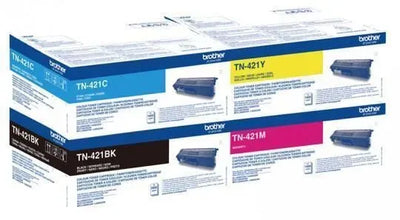 Brother TN-421 Toner Multipack Schwarz / Cyan / Magenta / Gelb (4 Stück) – EAN 4251791209837