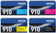 Brother TN-910 Toner Multipack Schwarz / Cyan / Magenta / Gelb (4 Stück) – EAN 4260473782315