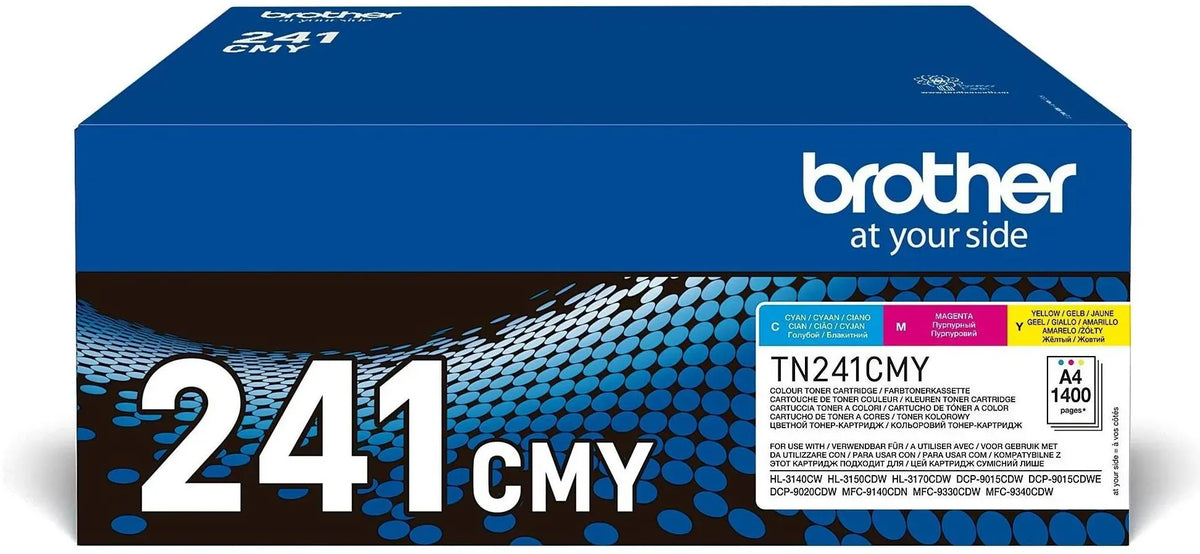 Brother TN-241 Toner Multipack Cyan / Magenta / Gelb (3 Stück)