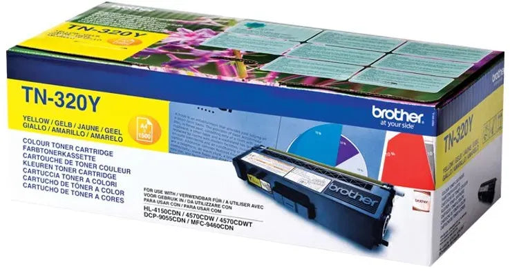 Brother TN-320Y Toner Gelb